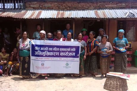 The farmer empowerment programme in Gandaki Rural Municipality, Gorkha
